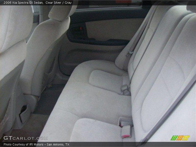 Clear Silver / Gray 2006 Kia Spectra EX Sedan