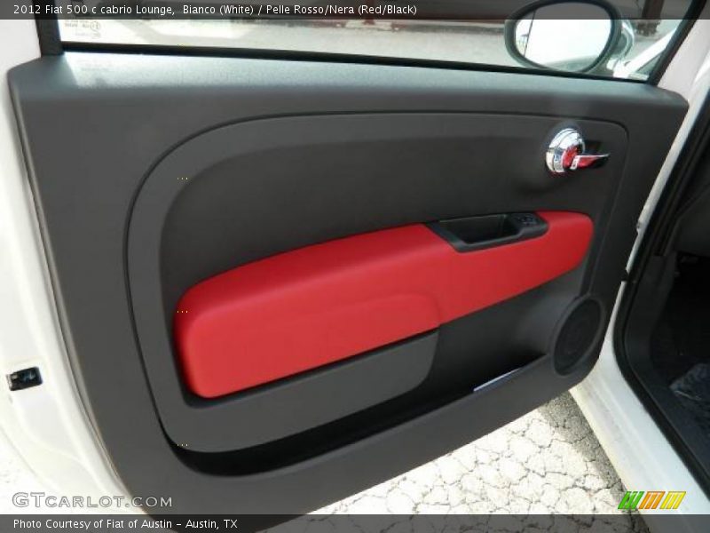 Door Panel of 2012 500 c cabrio Lounge