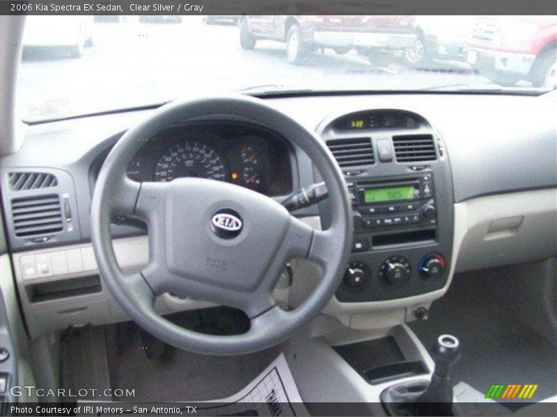 Clear Silver / Gray 2006 Kia Spectra EX Sedan
