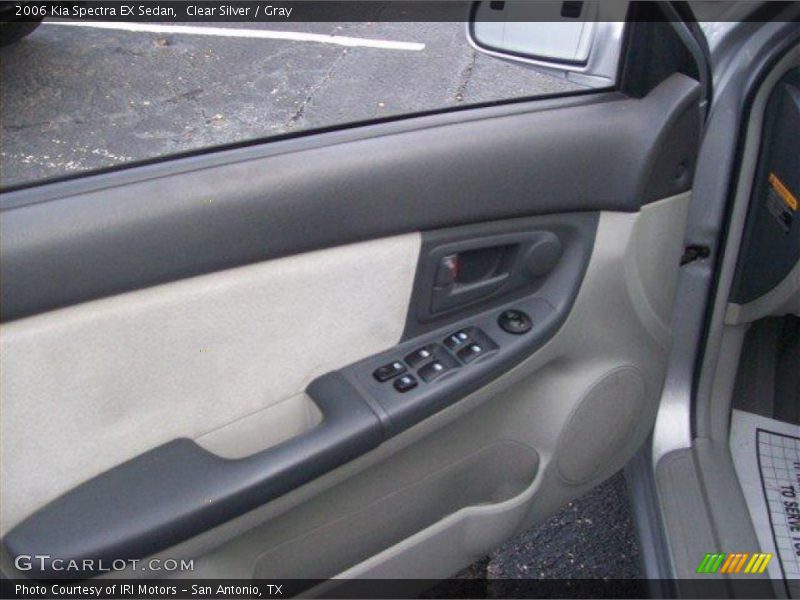 Clear Silver / Gray 2006 Kia Spectra EX Sedan
