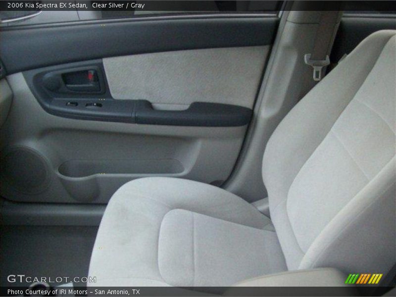 Clear Silver / Gray 2006 Kia Spectra EX Sedan
