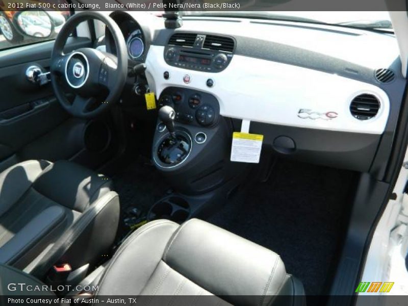 Dashboard of 2012 500 c cabrio Lounge