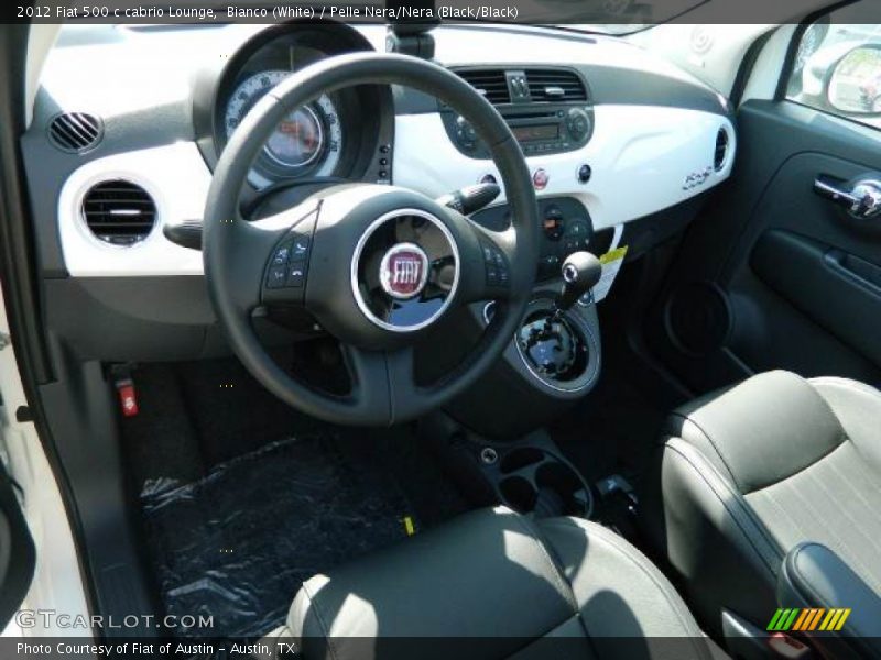 Dashboard of 2012 500 c cabrio Lounge