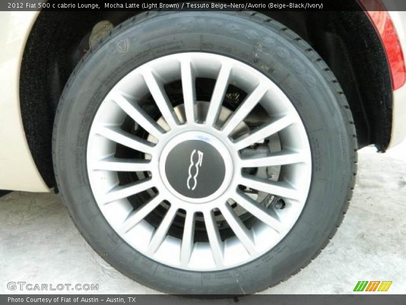  2012 500 c cabrio Lounge Wheel