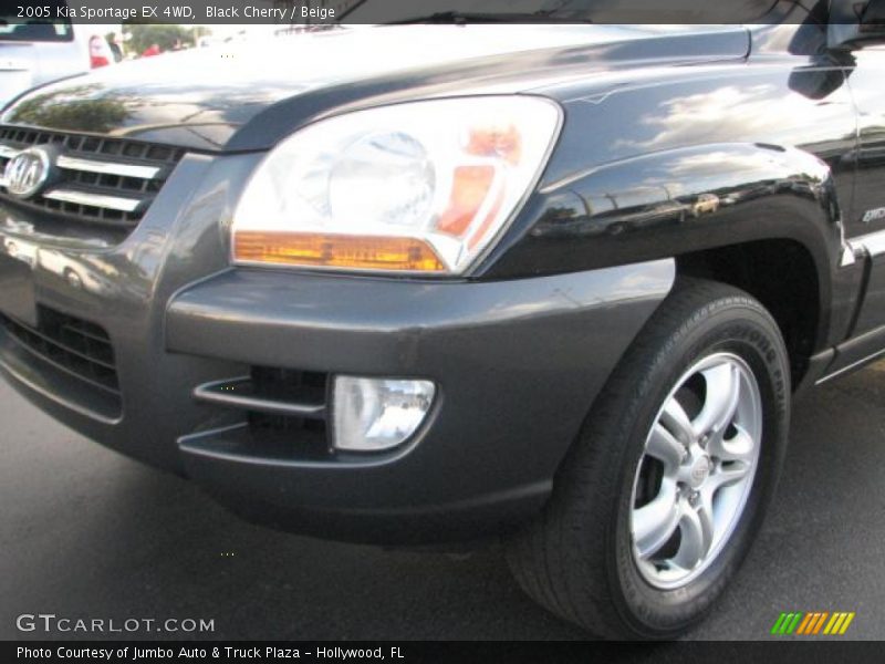 Black Cherry / Beige 2005 Kia Sportage EX 4WD