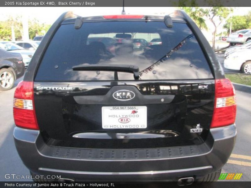 Black Cherry / Beige 2005 Kia Sportage EX 4WD