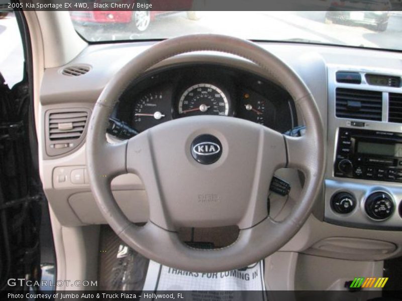  2005 Sportage EX 4WD Steering Wheel