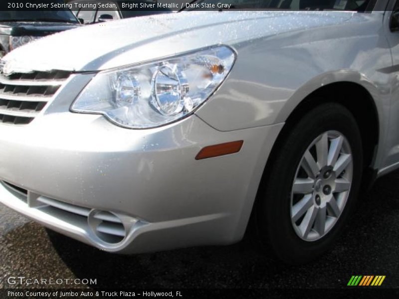 Bright Silver Metallic / Dark Slate Gray 2010 Chrysler Sebring Touring Sedan
