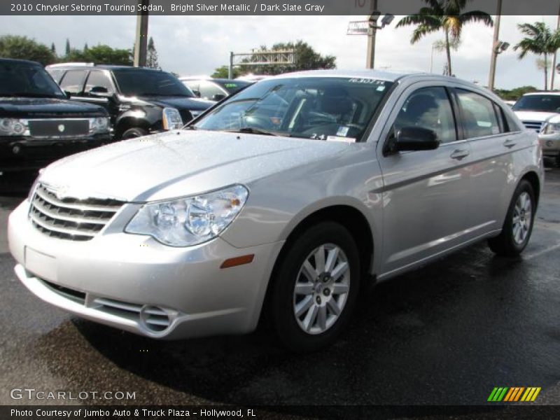 Bright Silver Metallic / Dark Slate Gray 2010 Chrysler Sebring Touring Sedan