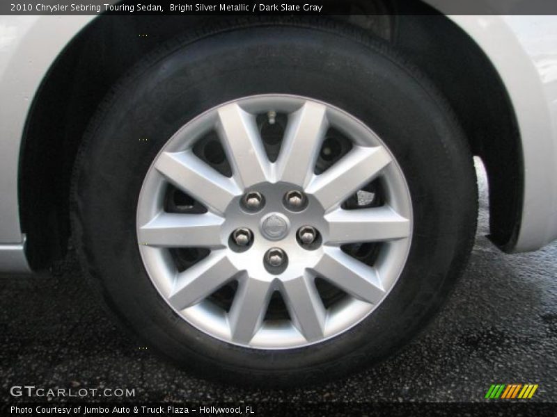 Bright Silver Metallic / Dark Slate Gray 2010 Chrysler Sebring Touring Sedan