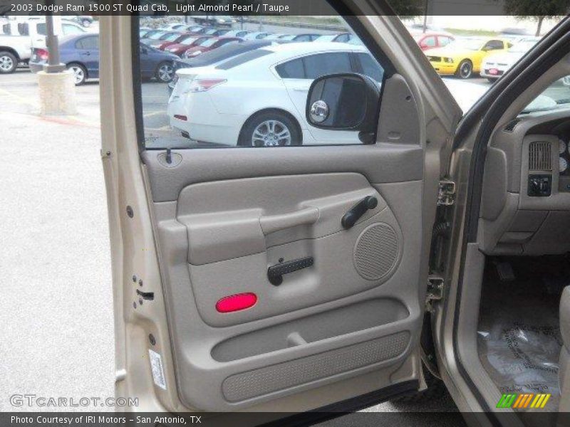 Light Almond Pearl / Taupe 2003 Dodge Ram 1500 ST Quad Cab