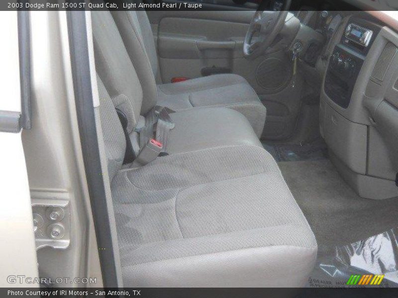 Light Almond Pearl / Taupe 2003 Dodge Ram 1500 ST Quad Cab