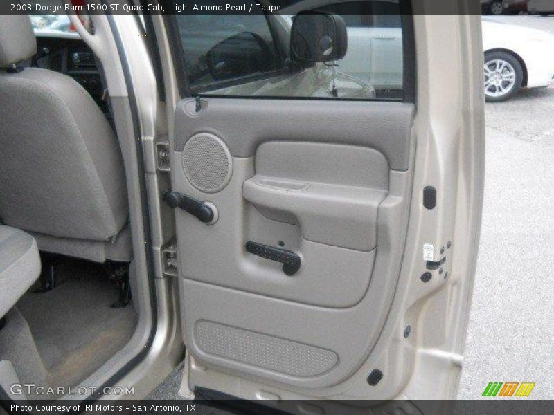 Light Almond Pearl / Taupe 2003 Dodge Ram 1500 ST Quad Cab