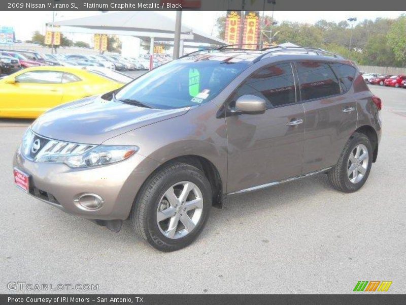 Platinum Graphite Metallic / Black 2009 Nissan Murano SL