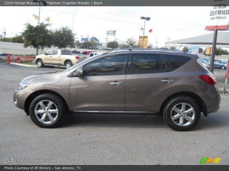Platinum Graphite Metallic / Black 2009 Nissan Murano SL
