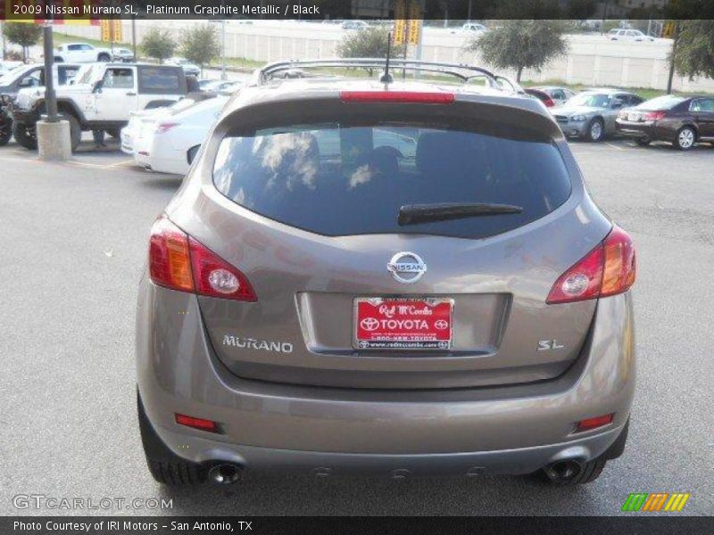Platinum Graphite Metallic / Black 2009 Nissan Murano SL
