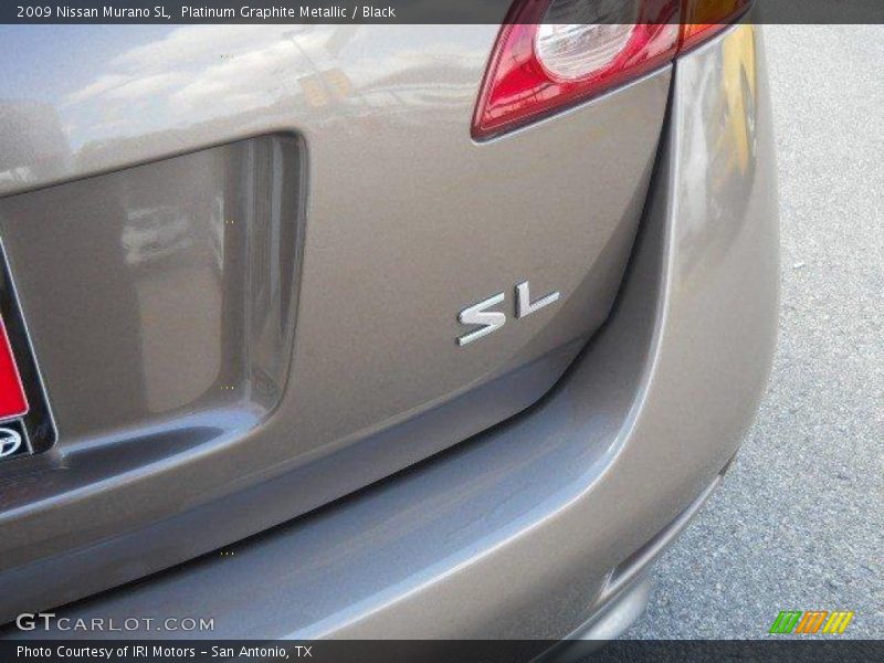 Platinum Graphite Metallic / Black 2009 Nissan Murano SL