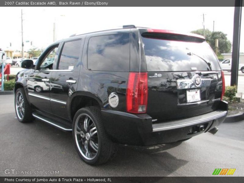 Black Raven / Ebony/Ebony 2007 Cadillac Escalade AWD