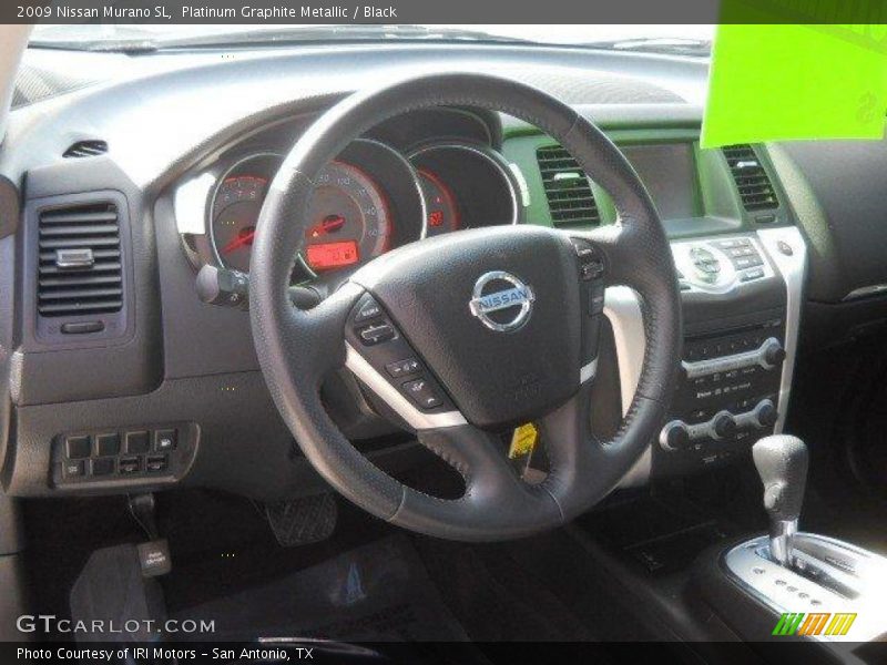 Platinum Graphite Metallic / Black 2009 Nissan Murano SL