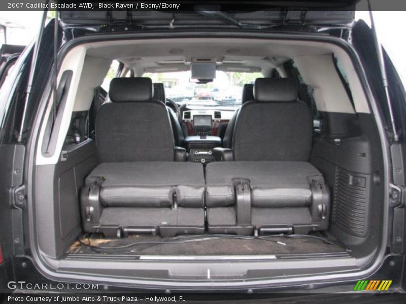 Black Raven / Ebony/Ebony 2007 Cadillac Escalade AWD