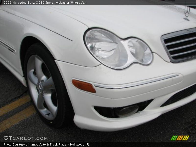 Alabaster White / Ash 2006 Mercedes-Benz C 230 Sport