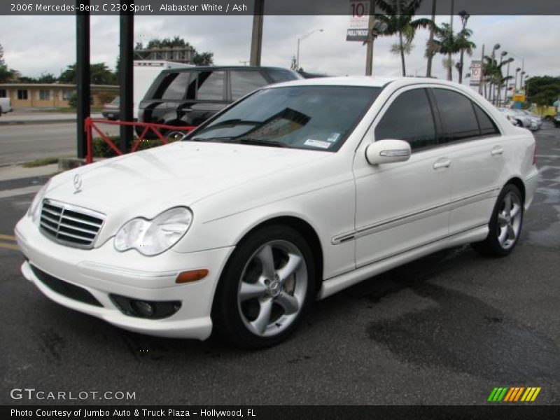 Alabaster White / Ash 2006 Mercedes-Benz C 230 Sport