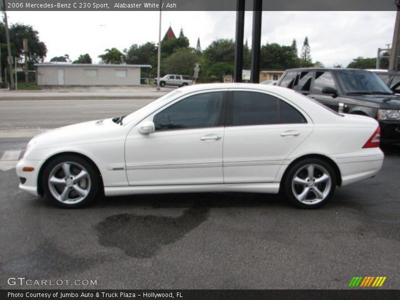 Alabaster White / Ash 2006 Mercedes-Benz C 230 Sport