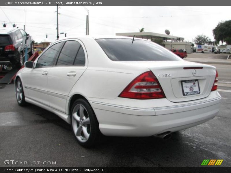 Alabaster White / Ash 2006 Mercedes-Benz C 230 Sport