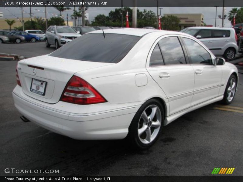 Alabaster White / Ash 2006 Mercedes-Benz C 230 Sport