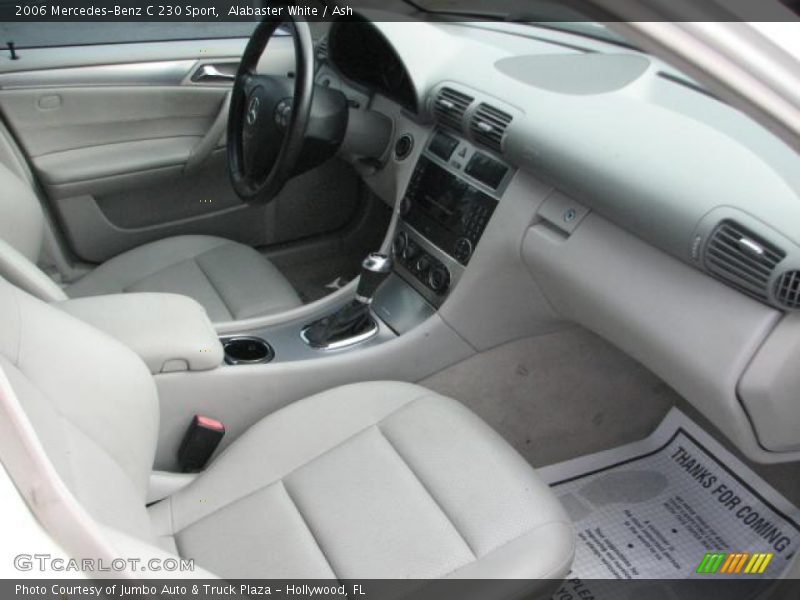 Alabaster White / Ash 2006 Mercedes-Benz C 230 Sport