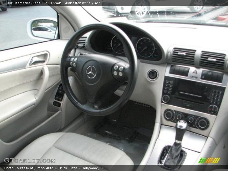 Alabaster White / Ash 2006 Mercedes-Benz C 230 Sport