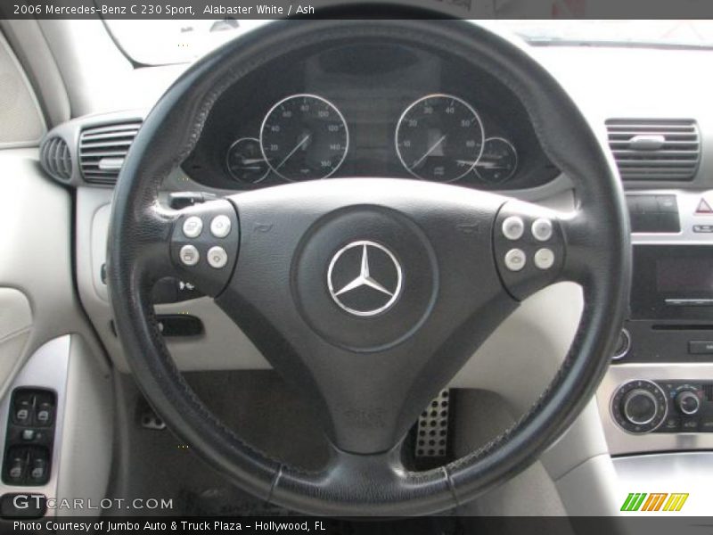 Alabaster White / Ash 2006 Mercedes-Benz C 230 Sport