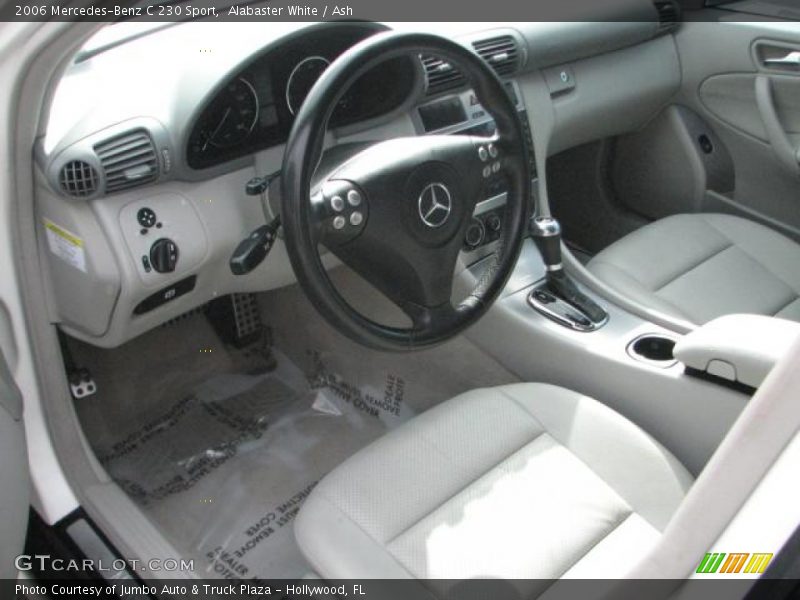 Alabaster White / Ash 2006 Mercedes-Benz C 230 Sport