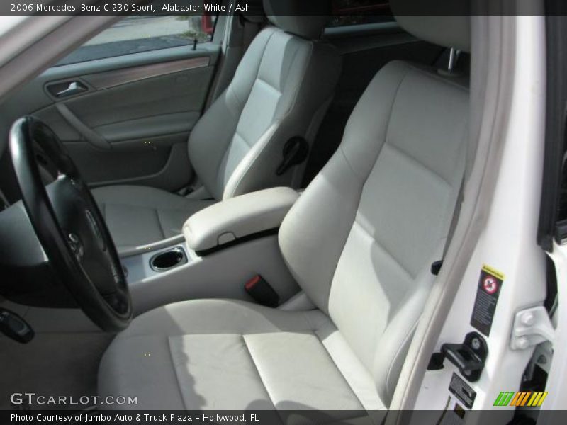 Alabaster White / Ash 2006 Mercedes-Benz C 230 Sport