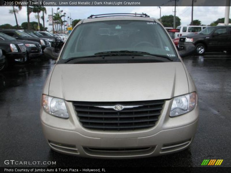 Linen Gold Metallic / Dark Khaki/Light Graystone 2006 Chrysler Town & Country