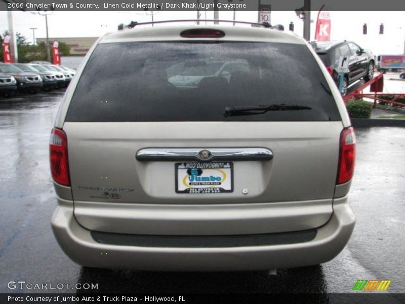 Linen Gold Metallic / Dark Khaki/Light Graystone 2006 Chrysler Town & Country