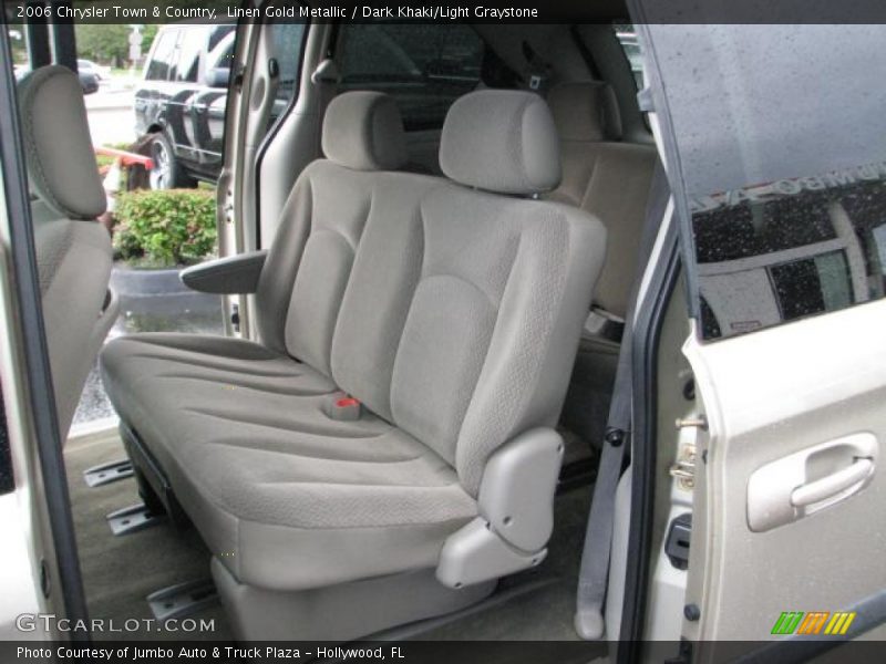 Linen Gold Metallic / Dark Khaki/Light Graystone 2006 Chrysler Town & Country