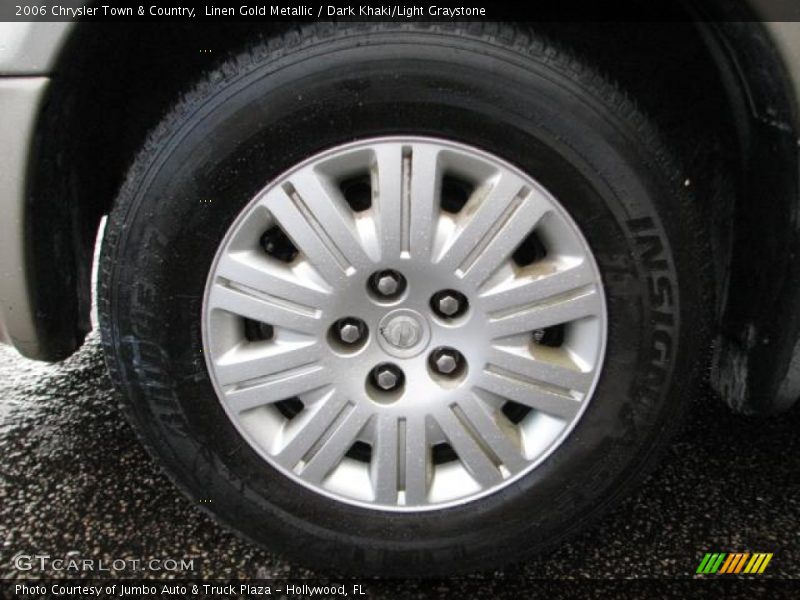 Linen Gold Metallic / Dark Khaki/Light Graystone 2006 Chrysler Town & Country