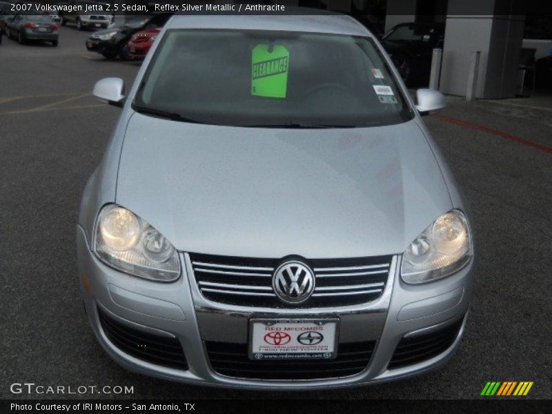 Reflex Silver Metallic / Anthracite 2007 Volkswagen Jetta 2.5 Sedan