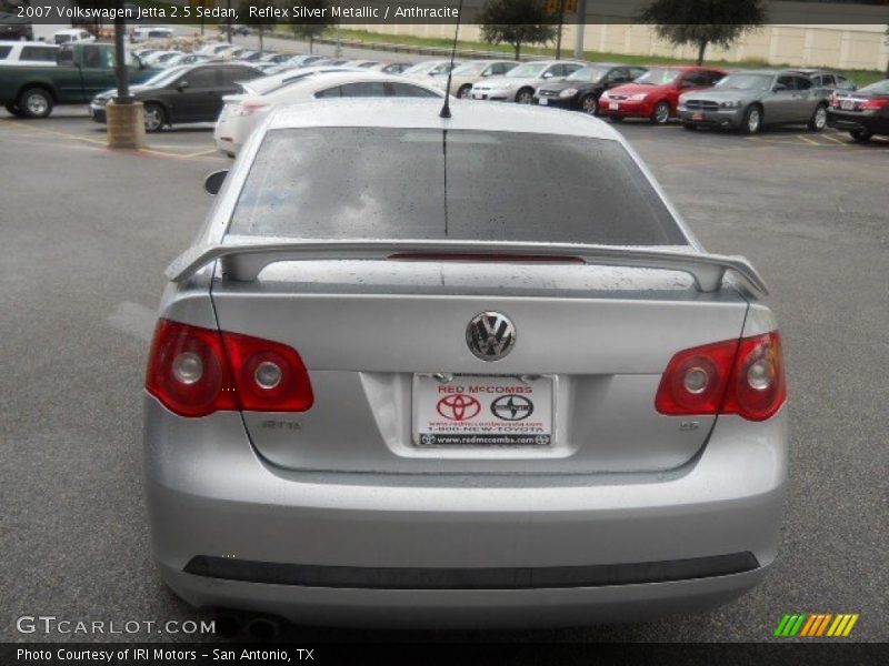 Reflex Silver Metallic / Anthracite 2007 Volkswagen Jetta 2.5 Sedan