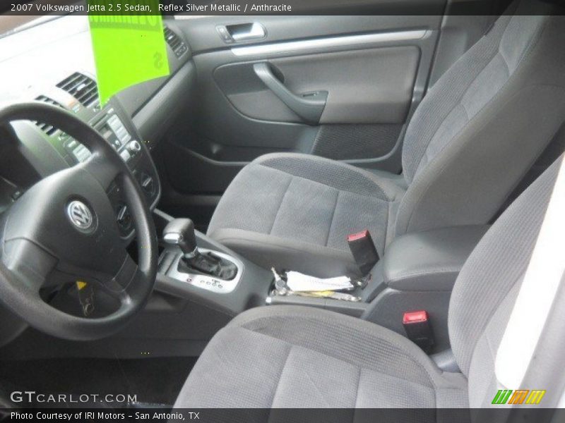 Reflex Silver Metallic / Anthracite 2007 Volkswagen Jetta 2.5 Sedan