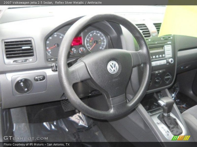 Reflex Silver Metallic / Anthracite 2007 Volkswagen Jetta 2.5 Sedan