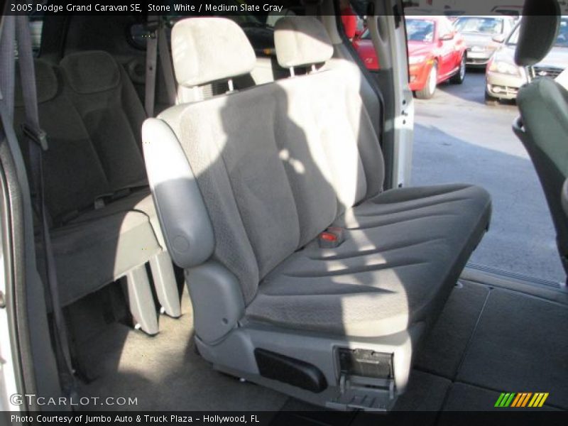 Stone White / Medium Slate Gray 2005 Dodge Grand Caravan SE