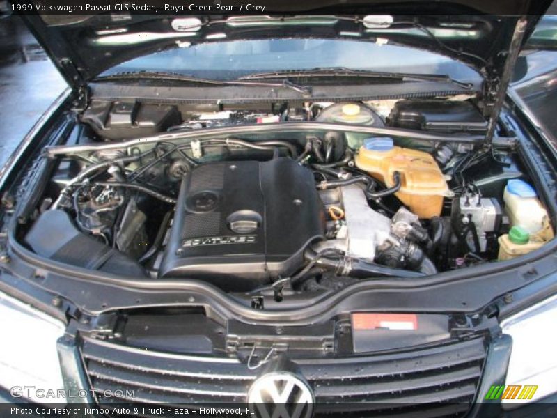 Royal Green Pearl / Grey 1999 Volkswagen Passat GLS Sedan