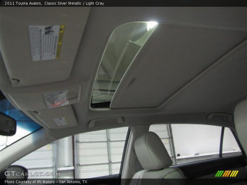 Classic Silver Metallic / Light Gray 2011 Toyota Avalon