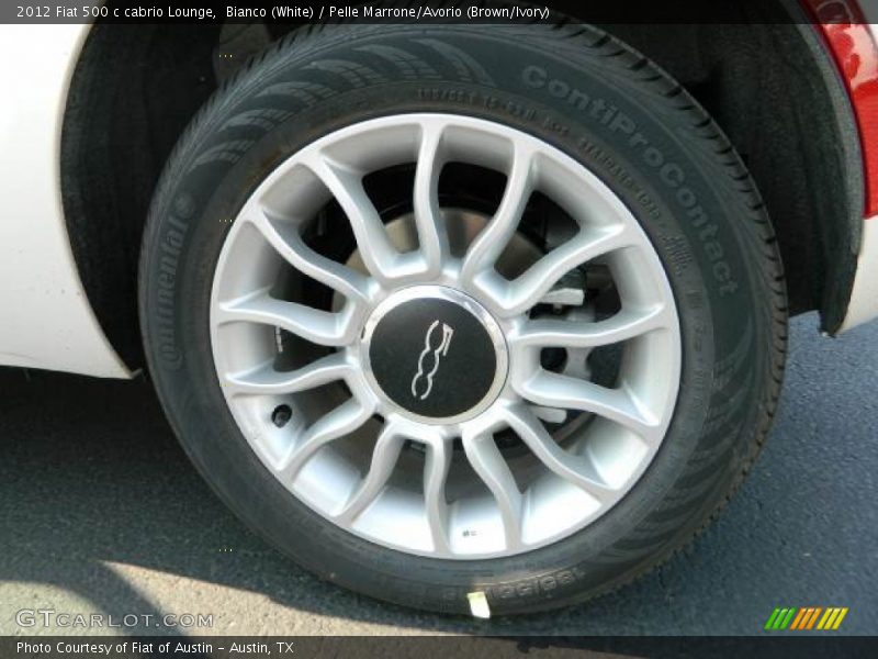  2012 500 c cabrio Lounge Wheel