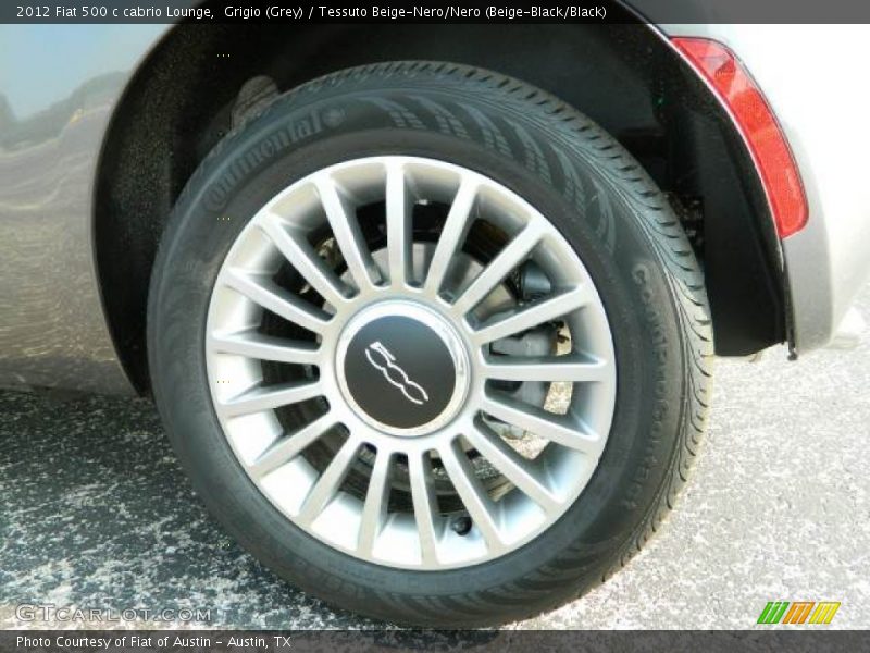  2012 500 c cabrio Lounge Wheel