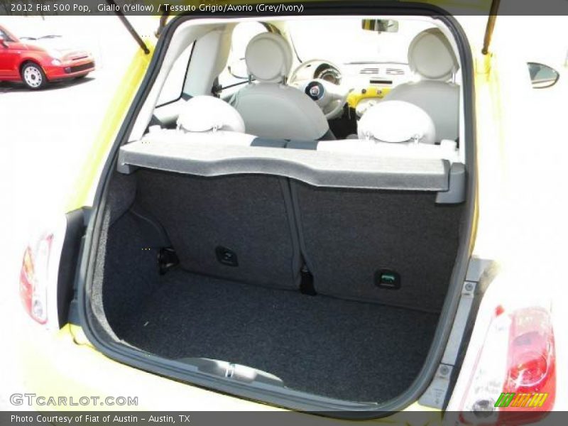 Giallo (Yellow) / Tessuto Grigio/Avorio (Grey/Ivory) 2012 Fiat 500 Pop