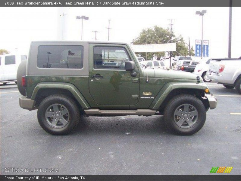 Jeep Green Metallic / Dark Slate Gray/Medium Slate Gray 2009 Jeep Wrangler Sahara 4x4
