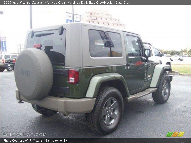Jeep Green Metallic / Dark Slate Gray/Medium Slate Gray 2009 Jeep Wrangler Sahara 4x4